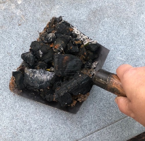 Firepit ash removal and ember - and,